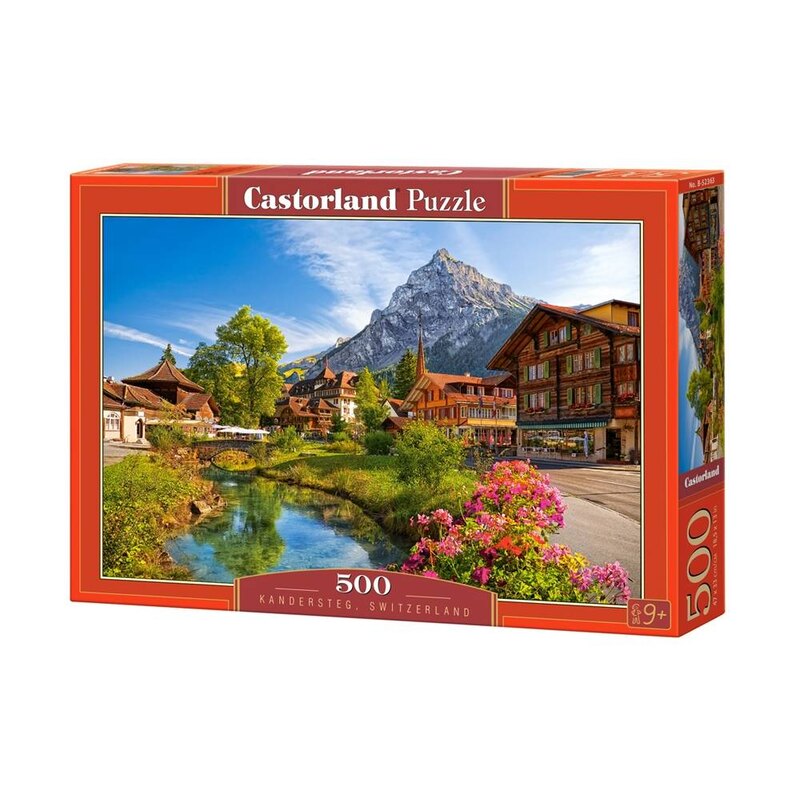 Castorland puzzel Zwitserland, puzzel stuks...