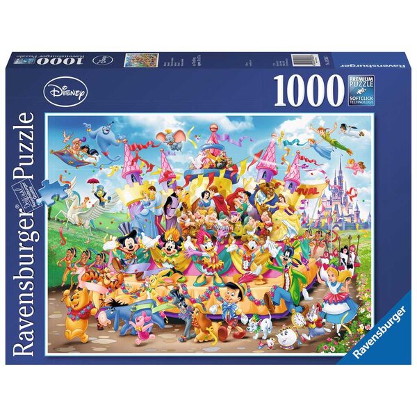 Kwestie Op maat Idool Ravensburger puzzel Disney Carnaval Puzzel 1000 Stuks...