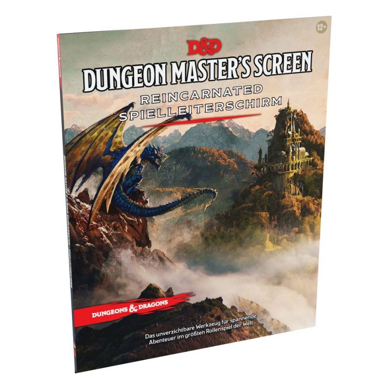 Dungeons & Dragons RPG Dungeon Master's Screen gereïncarneerd - Spielleiterschirm *DUITS*