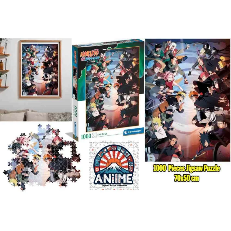 Anime Puzzle Collection - Naruto: Rivals - Jigsaw Puzzle 1000 Pcs Puzzel 