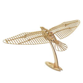 Intermediate mechanical 3D puzzle COLOMBE with flapping wings