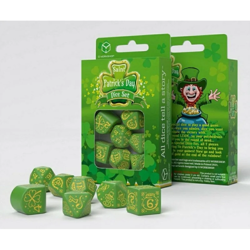 St. Patrick Dice Set - The Lucky Charm (7)