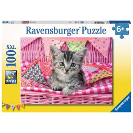 Puzzle 100 p XXL - Pretty kitten