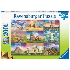 Puzzle 200 p XXL - The monuments of the world
