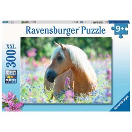 Puzzle 300 p XXL - Horse in the meadow