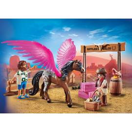 Playmobil De film Marla en Del met gevleugeld paard