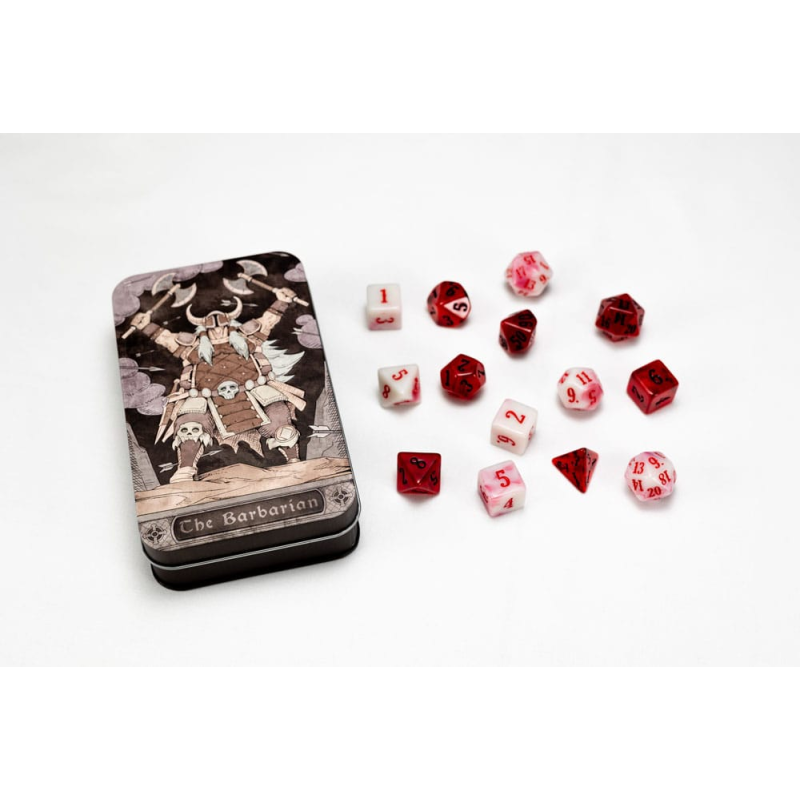 Character Class Classic RPG Barbarian Dice Pack (13) 